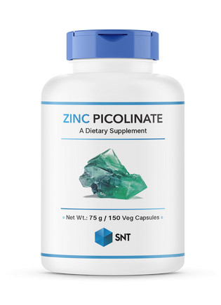 SNT Zinc Picolinate 22 mg, 150 capsules