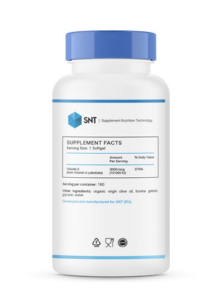 SNT Vitamin A, 180 capsules
