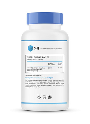 SNT Vitamin E, 60 capsules