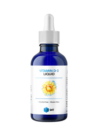SNT Liquid Ionic D3 + K2 Drops, 59 ml